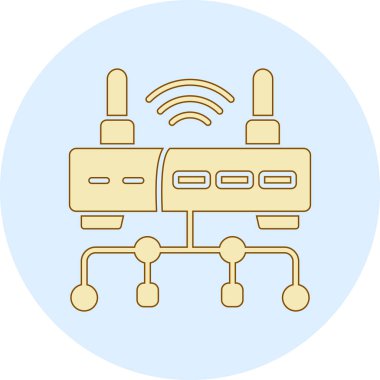 Modern b 'nin vektör illüstrasyonu eksik simgesi