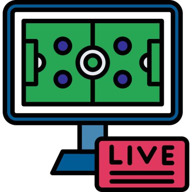 Çevrimiçi canlı simge - ana hatlar biçiminde