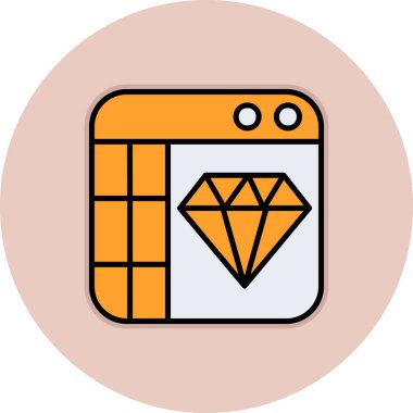 Kişisel ve ticari kullanım için vektör simgesi...