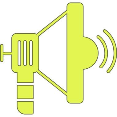 hoparlör vektör illüstrasyonu