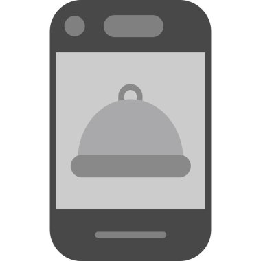 Telefon simgesi vektör illüstrasyonu