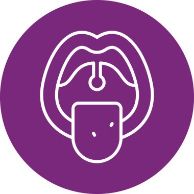 Güzellik ve moda simgelerinin vektör çizimi