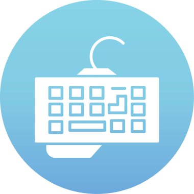 Eşsiz Hesap Makinesi Vektör Kabartma Simgesi