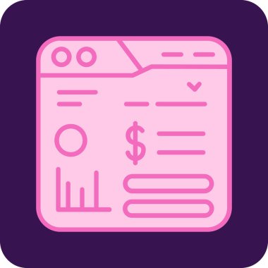 iş simgesi vektör illüstrasyonu