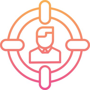 iş simgesi vektör illüstrasyonu