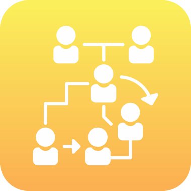 Modern insan simgesinin vektör çizimi