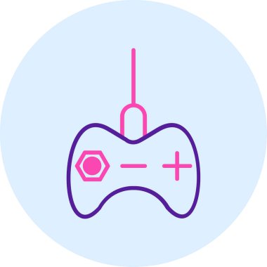 oyun simgesi vektör çizimi