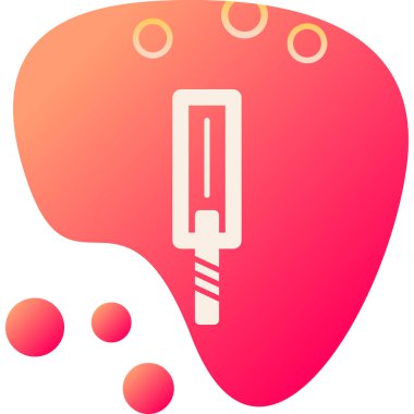 vektör modern illüstrasyon bir kan simgesi