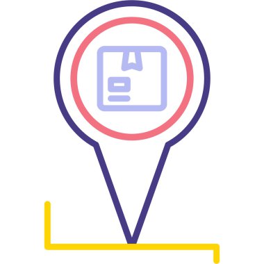 Web simgesi vektör illüstrasyonu