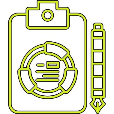 Pasaport ikonu vektör illüstrasyonu