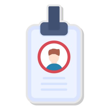 kullanıcı vektörü düz renk simgesi