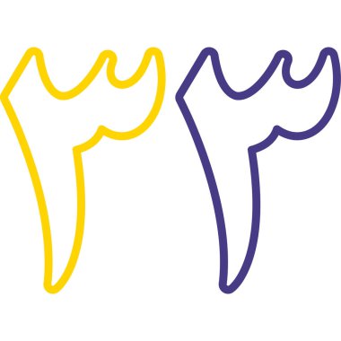 Renkli bir arkaplanın vektör çizimi