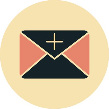 Zarf posta vektör simgesi