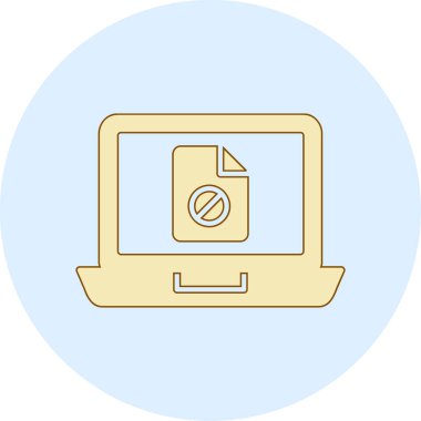 altın ekran simgesine sahip dizüstü bilgisayar