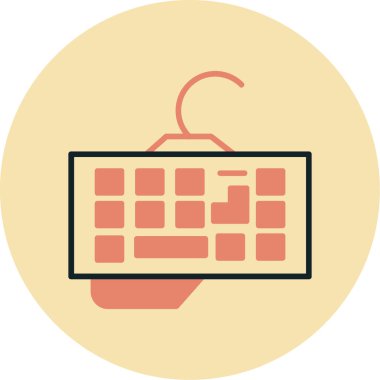 Modern b 'nin vektör illüstrasyonu eksik simgesi