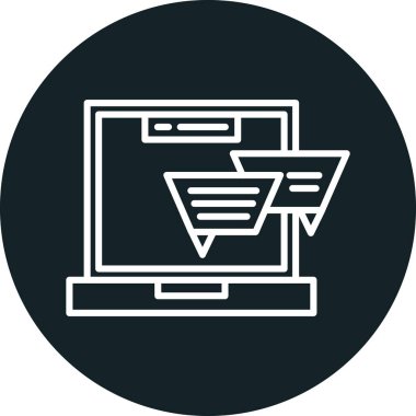 sepet ve sepet simgesi içeren dizüstü bilgisayar, satır biçimi