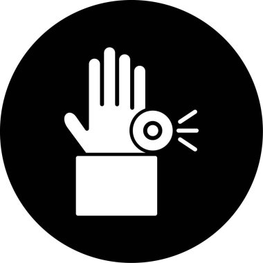 Modern otomatik simgenin vektör illüstrasyonu