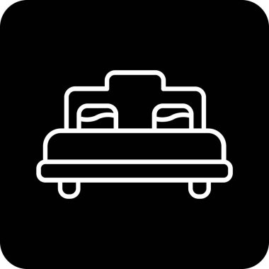 araba simgesi vektör illüstrasyonu