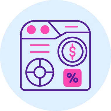 Çamaşır. Web simgesi basit illüstrasyon