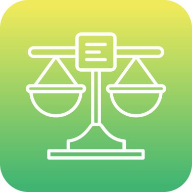 vektör adalet simgesi illüstrasyonu