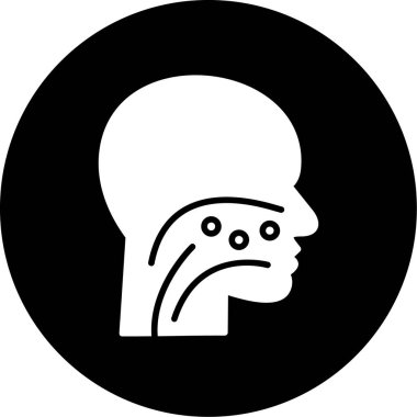 Maskeli bir kadının vektör çizimi