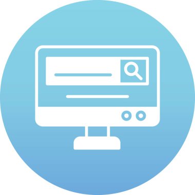 Tarayıcı web simgesi düz biçimli