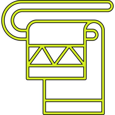 kamp içecek sıcak ikonu Outline tarzı