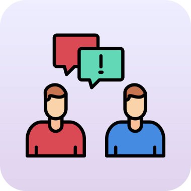 sosyal medya simgeleri vektör illüstrasyon tasarımı ile konuşma balonu