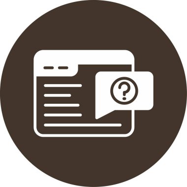 Seo simgesinin vektör illüstrasyonu