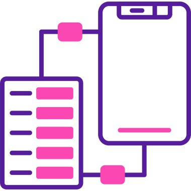 belge simgesi, vektör çizimi