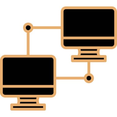 Ekran simgesini izle. Web için izleyici vektör simgelerinin özet çizimi