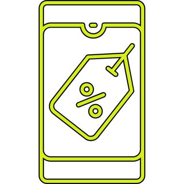 etiket simgesi vektör illüstrasyonu