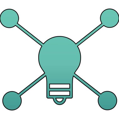 Eşsiz İcat Satır Vektörü Simgesi