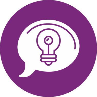 Ampul Simgesi, Vektör illüstrasyonu