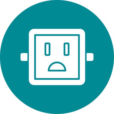 pil gücü izole vektör simgesi kolayca değiştirilebilir veya düzenlenebilir