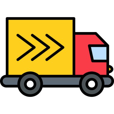 servis simgesi, vektör illüstrasyonu