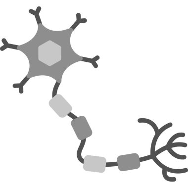 İnsan beyni ikonu. Web için insan beyin vektör simgesinin basit bir gösterimi
