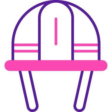 Beyzbol. Web simgesi basit illüstrasyon