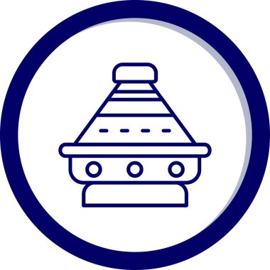 Gıda simgesinin vektör illüstrasyonu