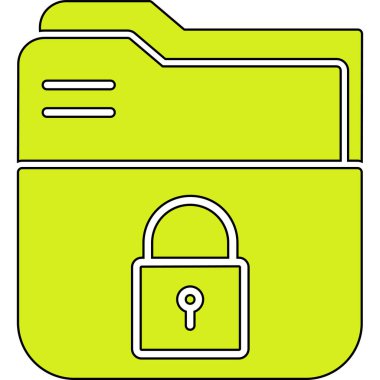 ikon vektör illüstrasyonunu kilitle