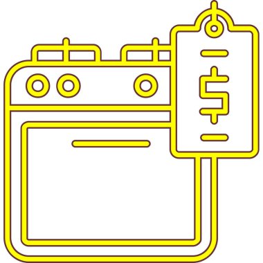Kamera. Web simgesi basit illüstrasyon