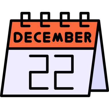 Takvim simge tasarlamak vektör