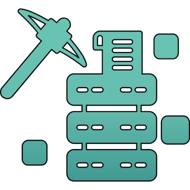 Bina. Web simgesi basit tasarım