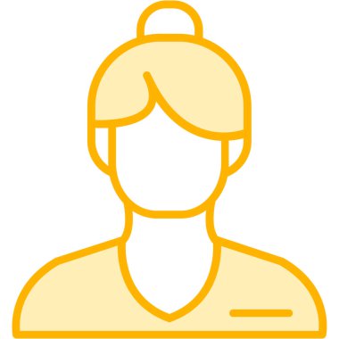 avatar kadın erkek simgesi ana hatlarıyla