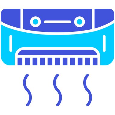 Klima ikonu vektör illüstrasyonu