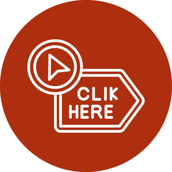 Burada web simgesi, vektör çizim'i tıklatın