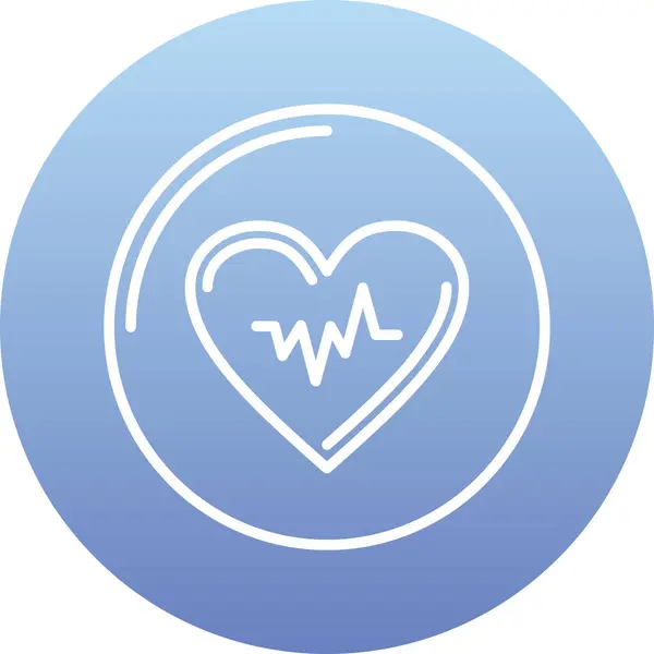 Modern sağlık simgesinin vektör illüstrasyonu