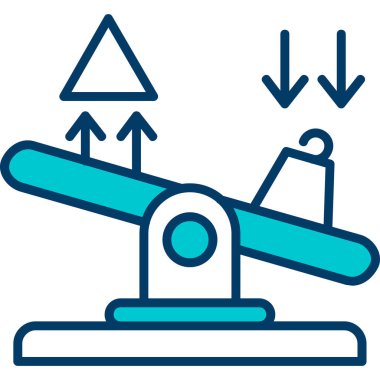 uçak ikonu vektör illüstrasyonu