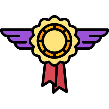 rozet ödülü renk özet vektörü