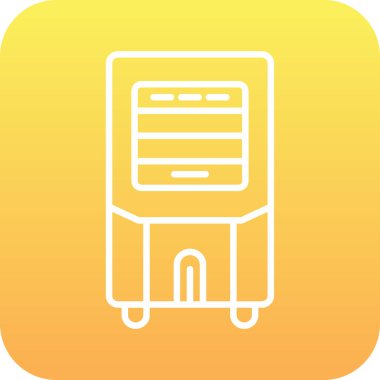 Benzersiz bus vektör simgesi